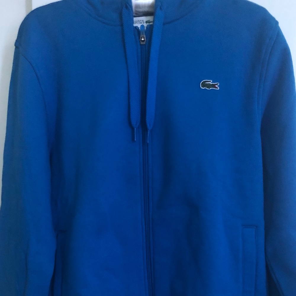 NWOT Mens Lacoste Zip Hoodie